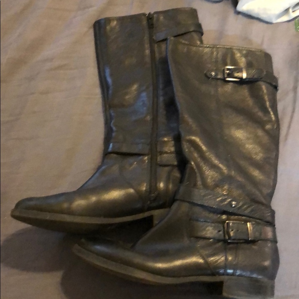 Arturo Chang black riding boots size 8